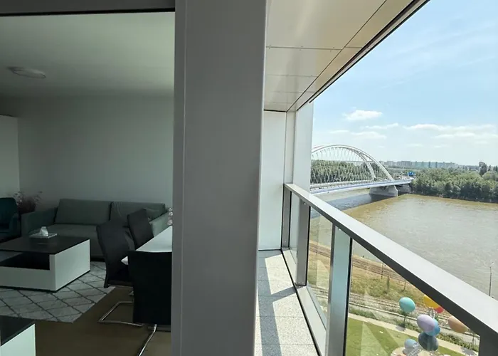 Eurovea Tower River View Down Town *