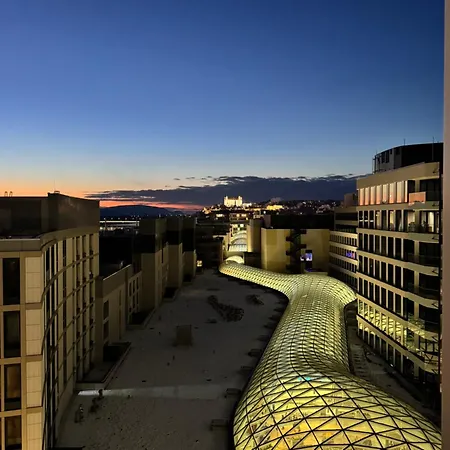 Eurovea Tower River View Down Town